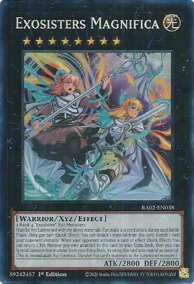 Exosisters Magnifica (Prismatic Collector's Rare) [RA02-EN038-PCR]