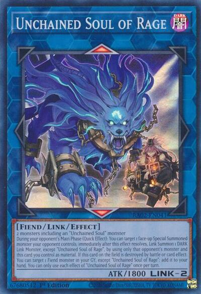 Unchained Soul of Rage (Super Rare) [RA02-EN041-SuR]