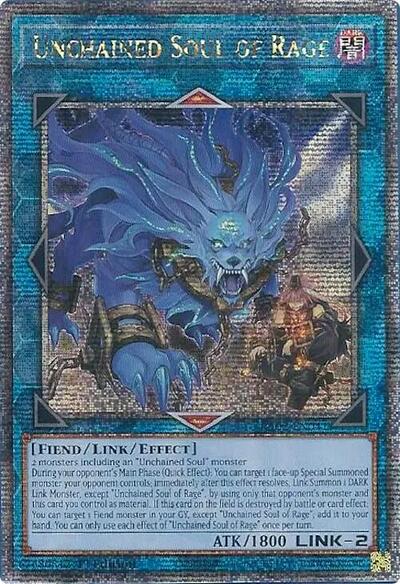 Unchained Soul of Rage (Quarter Century Secret Rare) [RA02-EN041-QCSR]