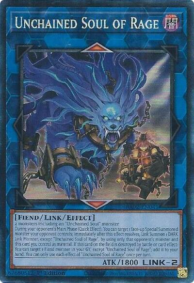 Unchained Soul of Rage (Prismatic Collector's Rare) [RA02-EN041-PCR]