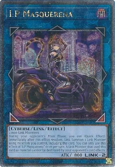 I:P Masquerena (Quarter Century Secret Rare) (Alternate Art) [RA02-EN042-QCSR]