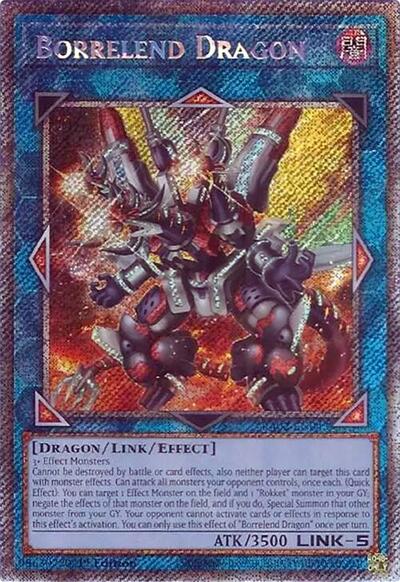Borrelend Dragon (Platinum Secret Rare) [RA02-EN043-PlSR]