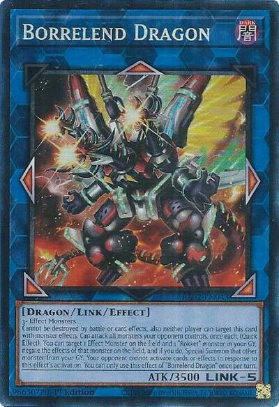 Borrelend Dragon (Prismatic Collector's Rare) [RA02-EN043-PCR]