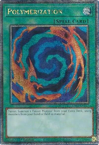 Polymerization (Quarter Century Secret Rare) [RA02-EN047-QCSR]
