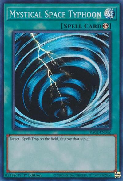 Mystical Space Typhoon (Super Rare) [RA02-EN048-SuR]