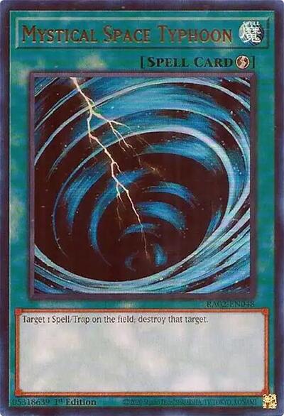 Mystical Space Typhoon (Ultra Rare) [RA02-EN048-UR]
