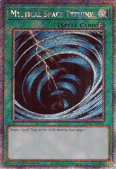 Mystical Space Typhoon (Platinum Secret Rare) [RA02-EN048-PlSR]