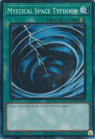 Mystical Space Typhoon (Prismatic Collector's Rare) [RA02-EN048-PCR]