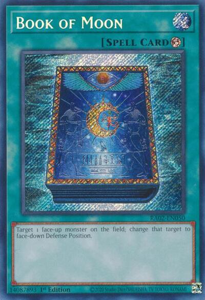 Book of Moon (Secret Rare) [RA02-EN050-SeR]