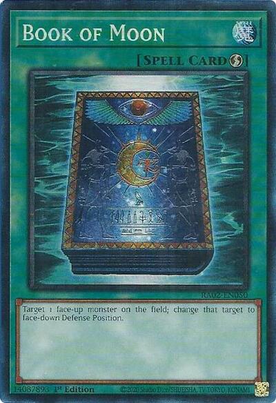 Book of Moon (Prismatic Collector's Rare) [RA02-EN050-PCR]