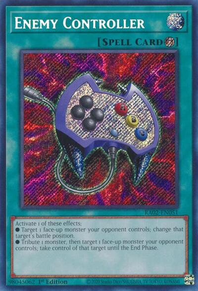 Enemy Controller (Secret Rare) [RA02-EN051-SeR]