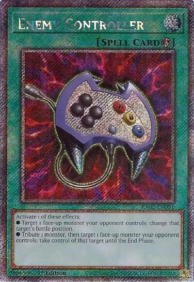 Enemy Controller (Platinum Secret Rare) [RA02-EN051-PlSR]