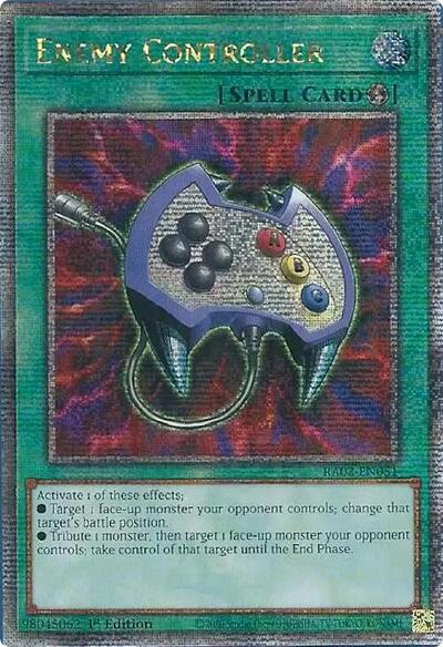 Enemy Controller (Quarter Century Secret Rare) [RA02-EN051-QCSR]