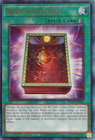 Book of Eclipse (Prismatic Ultimate Rare) [RA02-EN054-PUR]