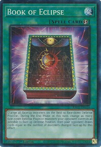 Book of Eclipse (Prismatic Collector's Rare) [RA02-EN054-PCR]