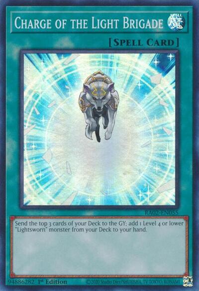 Charge of the Light Brigade (Super Rare) [RA02-EN055-SuR]