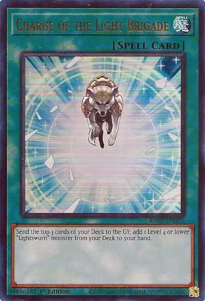 Charge of the Light Brigade (Ultra Rare) [RA02-EN055-UR]