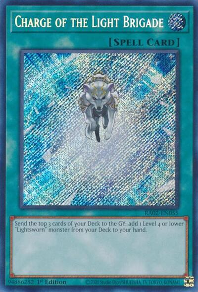 Charge of the Light Brigade (Secret Rare) [RA02-EN055-SeR]