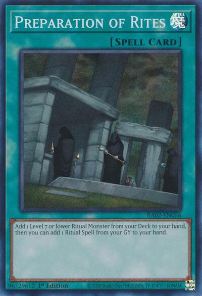 Preparation of Rites (Super Rare) [RA02-EN056-SuR]
