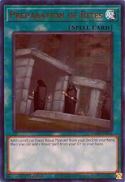 Preparation of Rites (Ultra Rare) [RA02-EN056-UR]