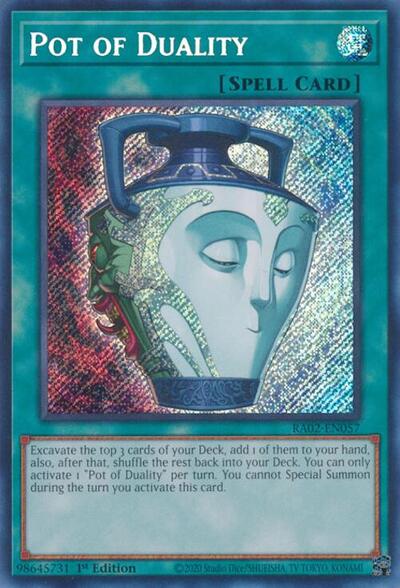 Pot of Duality (Secret Rare) [RA02-EN057-SeR]