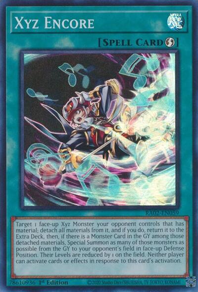 Xyz Encore (Super Rare) [RA02-EN059-SuR]