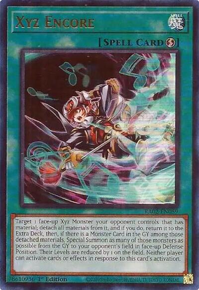 Xyz Encore (Ultra Rare) [RA02-EN059-UR]