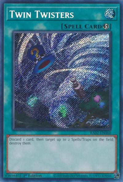 Twin Twisters (Secret Rare) [RA02-EN060-SeR]