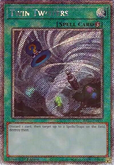 Twin Twisters (Platinum Secret Rare) [RA02-EN060-PlSR]