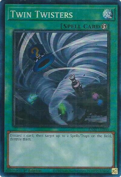 Twin Twisters (Prismatic Collector's Rare) [RA02-EN060-PCR]