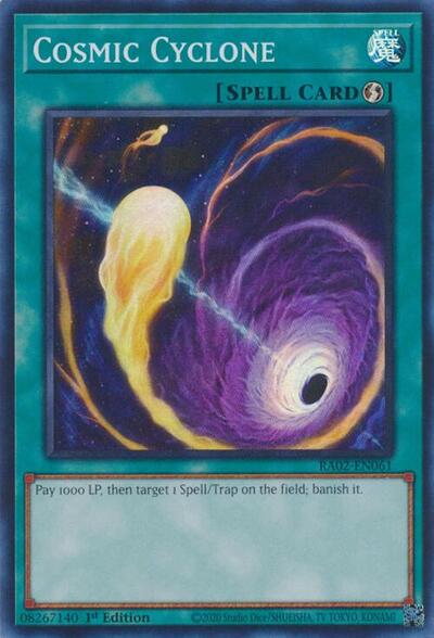 Cosmic Cyclone (Super Rare) [RA02-EN061-SuR]