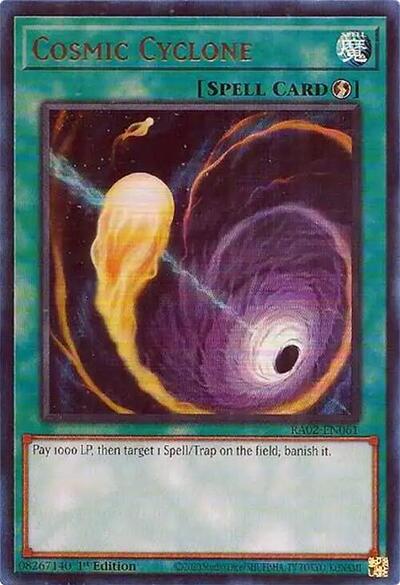 Cosmic Cyclone (Ultra Rare) [RA02-EN061-UR]