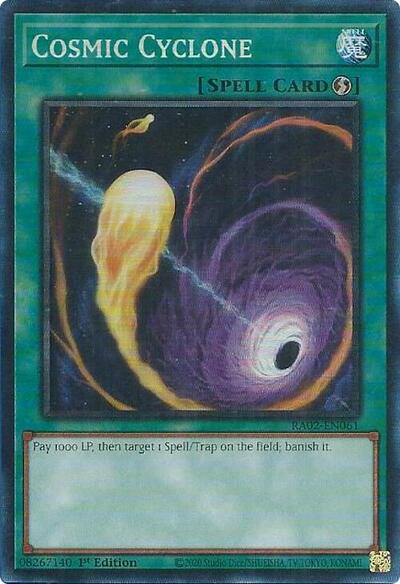 Cosmic Cyclone (Prismatic Collector's Rare) [RA02-EN061-PCR]