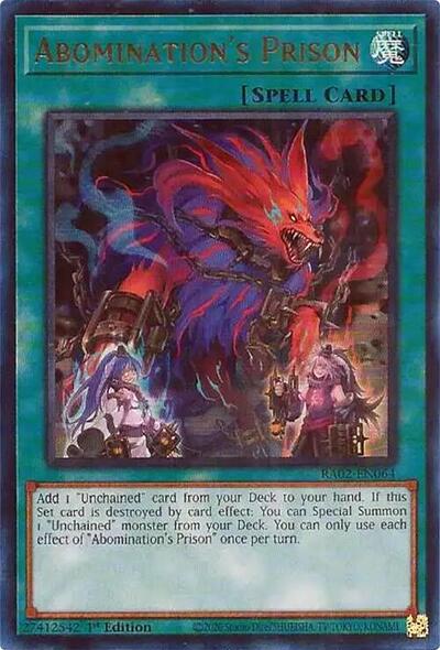Abomination's Prison (Ultra Rare) [RA02-EN064-UR]