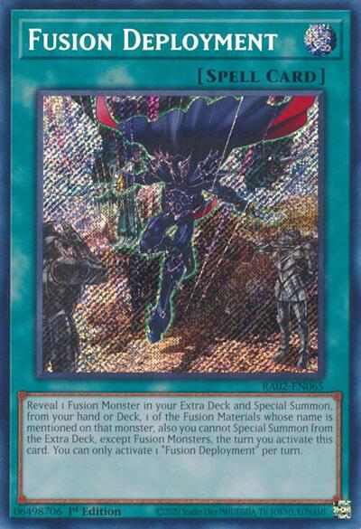 Fusion Deployment (Secret Rare) [RA02-EN065-SeR]