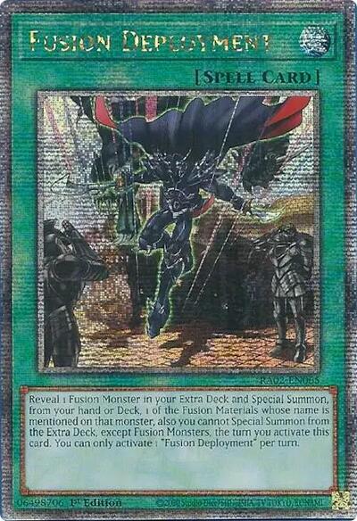 Fusion Deployment (Quarter Century Secret Rare) [RA02-EN065-QCSR]