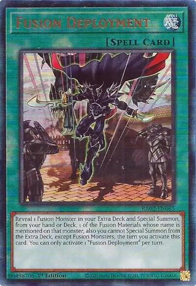 Fusion Deployment (Prismatic Ultimate Rare) [RA02-EN065-PUR]