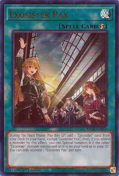 Exosister Pax (Ultra Rare) [RA02-EN066-UR]