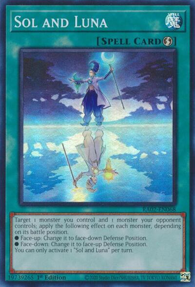 Sol and Luna (Super Rare) [RA02-EN068-SuR]
