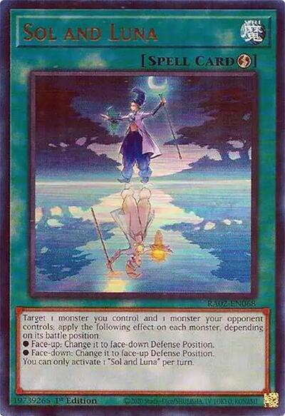 Sol and Luna (Ultra Rare) [RA02-EN068-UR]