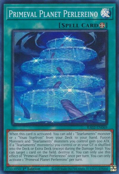 Primeval Planet Perlereino (Super Rare) [RA02-EN069-SuR]