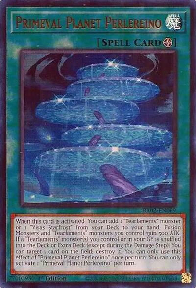 Primeval Planet Perlereino (Ultra Rare) [RA02-EN069-UR]