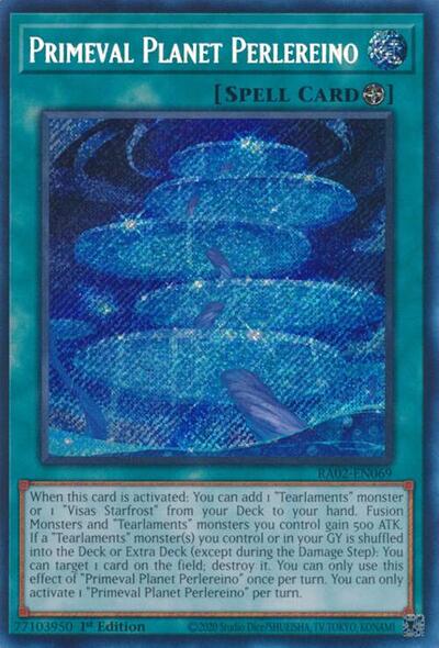 Primeval Planet Perlereino (Secret Rare) [RA02-EN069-SeR]