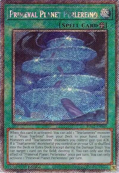 Primeval Planet Perlereino (Platinum Secret Rare) [RA02-EN069-PlSR]
