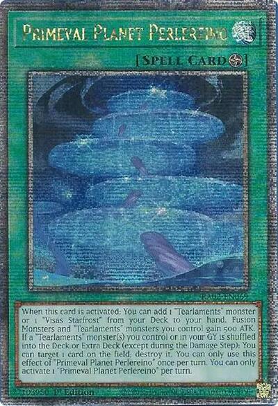 Primeval Planet Perlereino (Quarter Century Secret Rare) [RA02-EN069-QCSR]