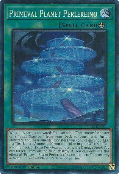 Primeval Planet Perlereino (Prismatic Collector's Rare) [RA02-EN069-PCR]