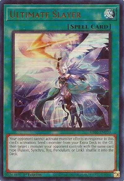 Ultimate Slayer (Ultra Rare) [RA02-EN070-UR]