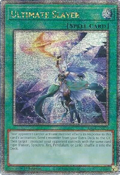 Ultimate Slayer (Quarter Century Secret Rare) [RA02-EN070-QCSR]