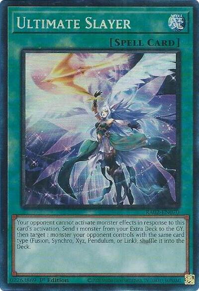Ultimate Slayer (Prismatic Collector's Rare) [RA02-EN070-PCR]