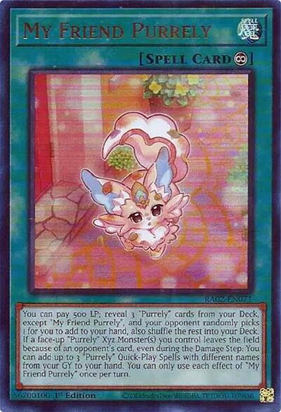 My Friend Purrely (Ultra Rare) [RA02-EN071-UR]